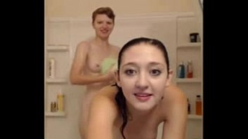 Two Amazing Lesbians in the Shower - camg8