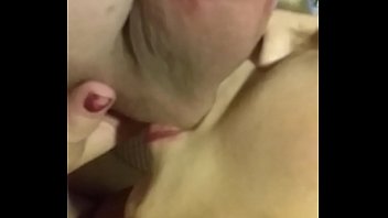 hotwife wifey blowing rosy cigar