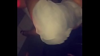 Thick black teen twerks at a dance party