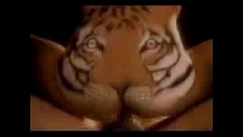 tiger gobbling