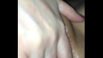 Big Black Cock Wife fucking herself and squirting on a big black cock