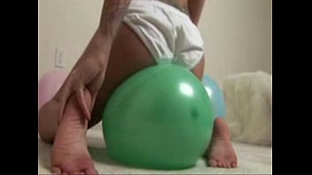 Scarlett Pain Balloon Rubbing